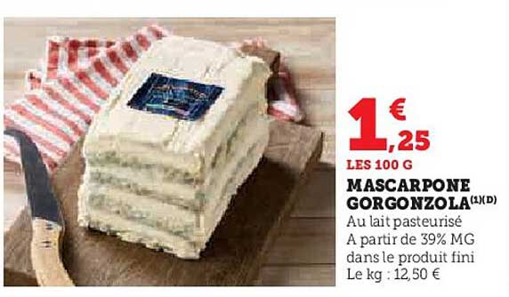 MASCARPONE GORGONZOLA
