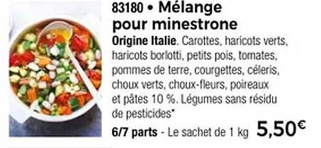 Mélange pour minestrone