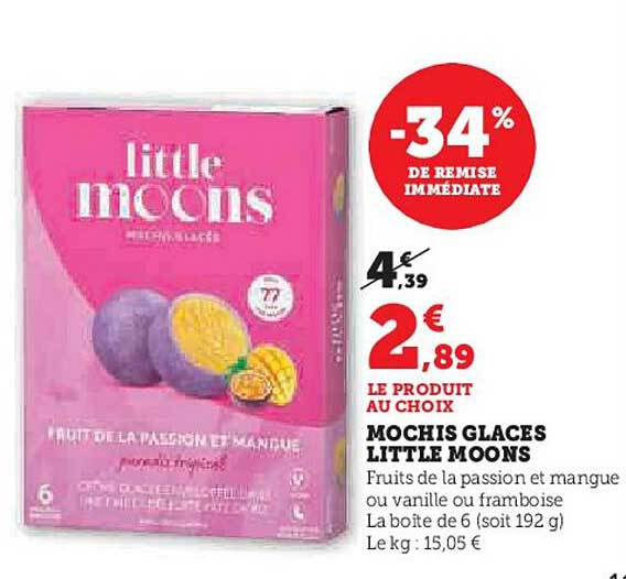 MOCHIS GLACES LITTLE MOONS