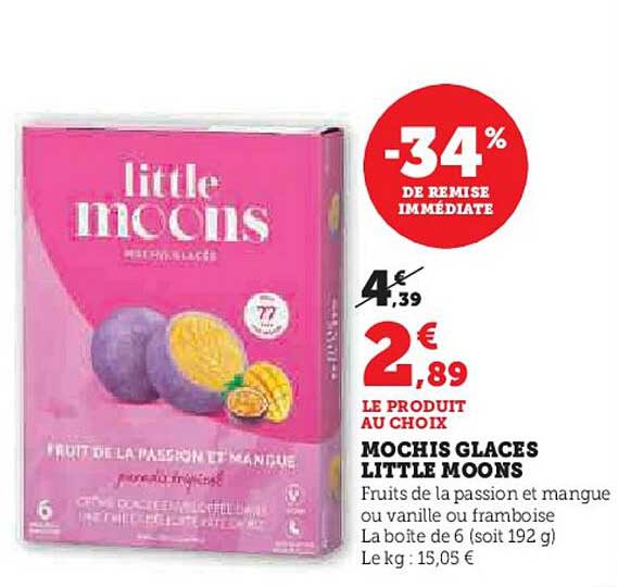 MOCHIS GLACÉS LITTLE MOONS