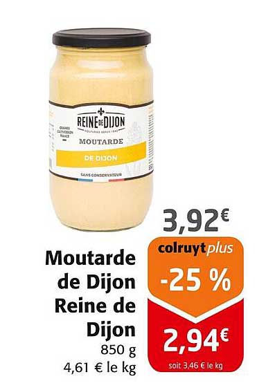 Moutarde de Dijon Reine de Dijon