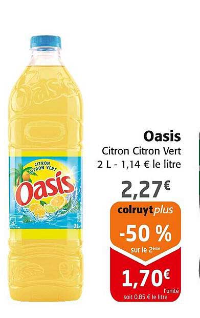 Oasis Citron Citron Vert