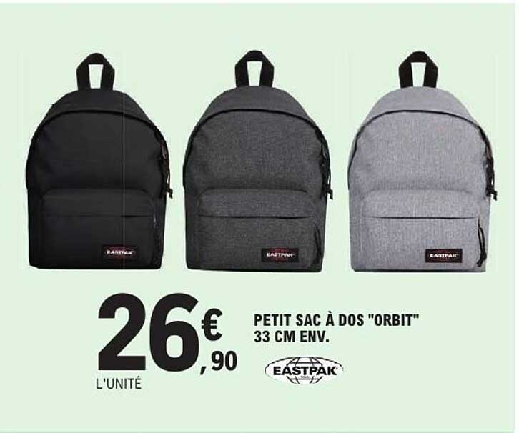PETIT SAC À DOS "ORBIT" 33 CM ENV.
