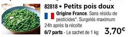 Petits pois doux