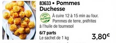 Pommes Duchesse