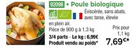 Poule biologique