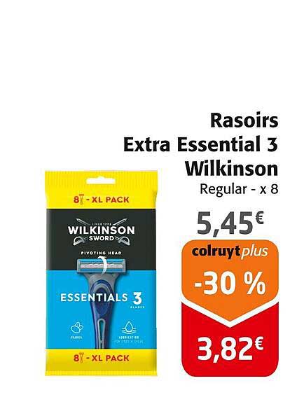 Rasoirs Extra Essential 3 Wilkinson