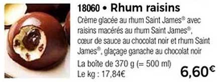 Rhum raisins