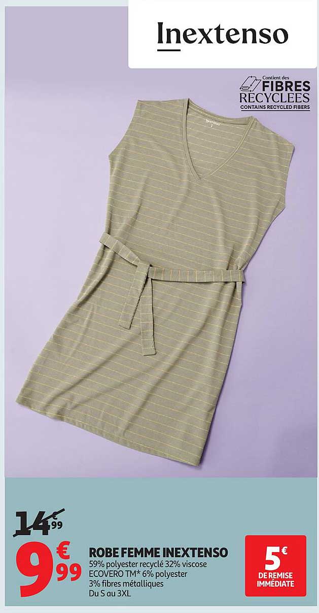 ROBE FEMME INEXTENSO