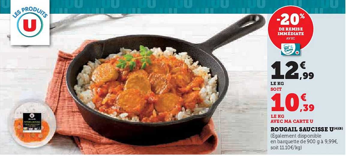 ROUGAIL SAUCISSE U