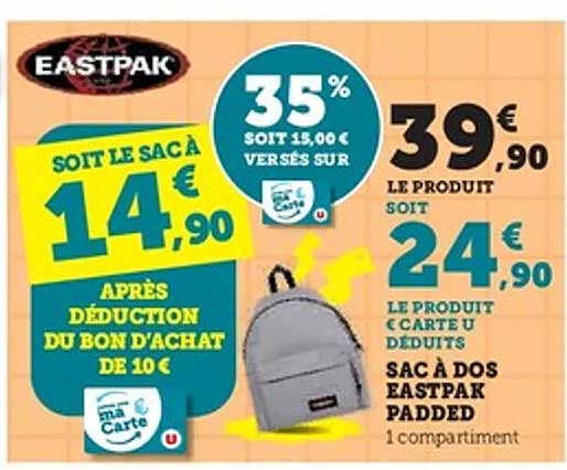 Sac à dos Eastpak Padded