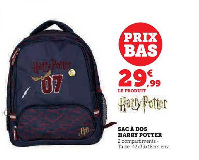 SAC À DOS HARRY POTTER