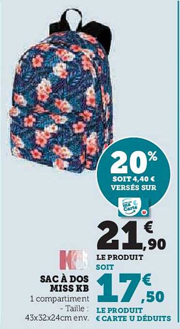SAC À DOS MISS KB