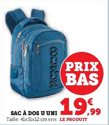 SAC À DOS U UNI