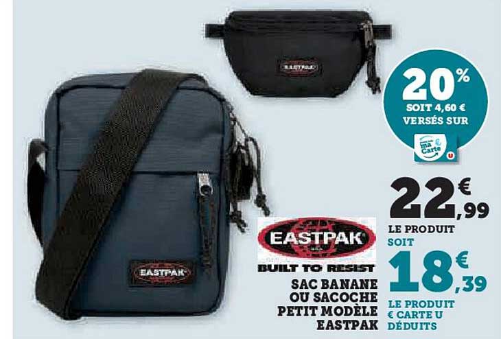 SAC BANANE OU SACOCHE PETIT MODÈLE EASTPAK