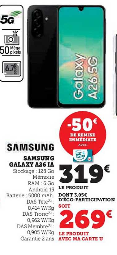 SAMSUNG GALAXY A26 IA