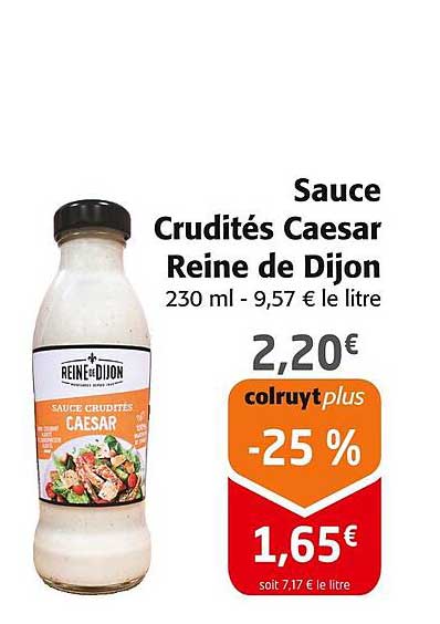 Sauce Crudités Caesar Reine de Dijon