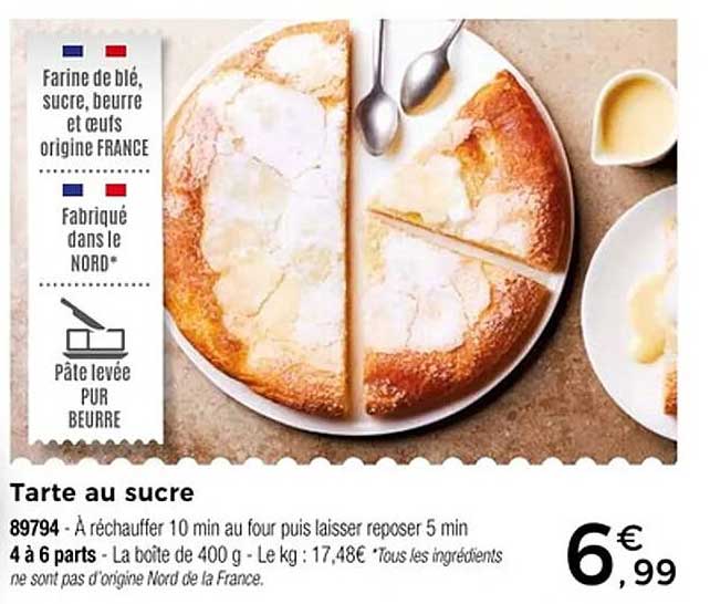 Tarte au sucre