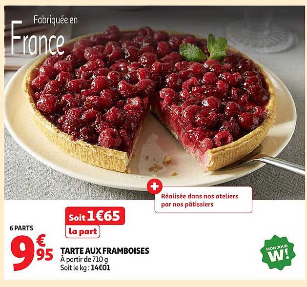 TARTE AUX FRAMBOISES