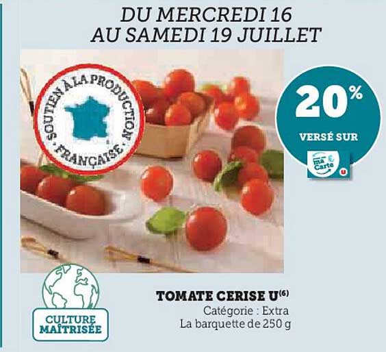 TOMATE CERISE U(6)