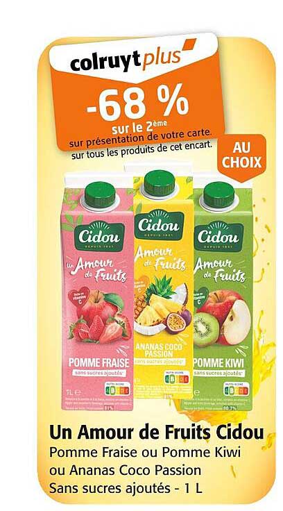 Un Amour de Fruits Cidou