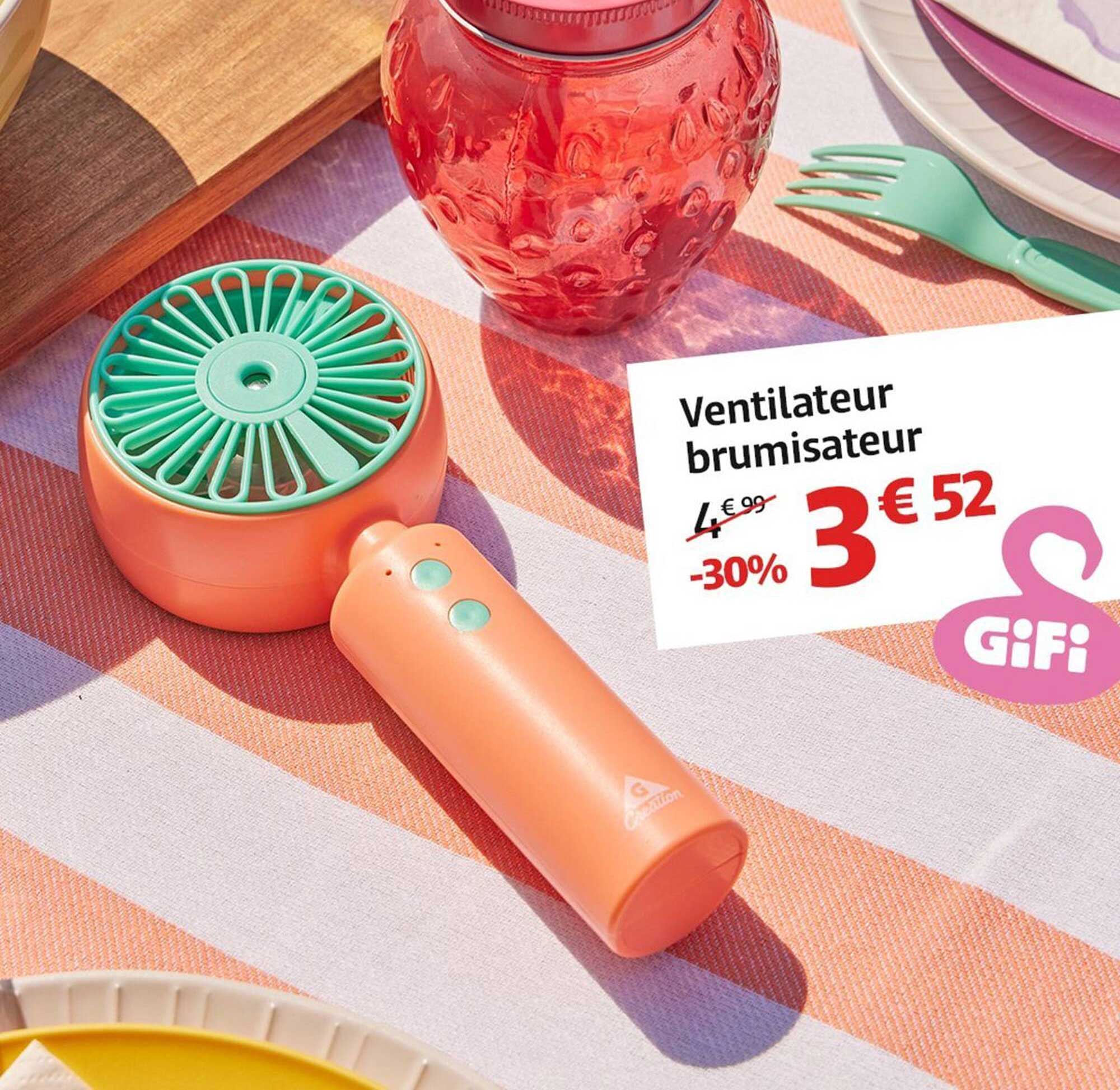 Ventilateur brumisateur