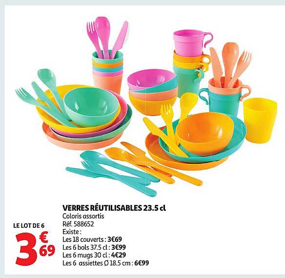 VERRES RÉUTILISABLES 23.5 cl