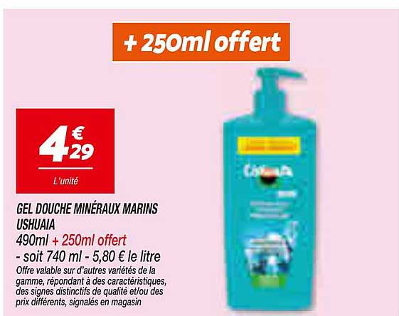 + 250ml offert