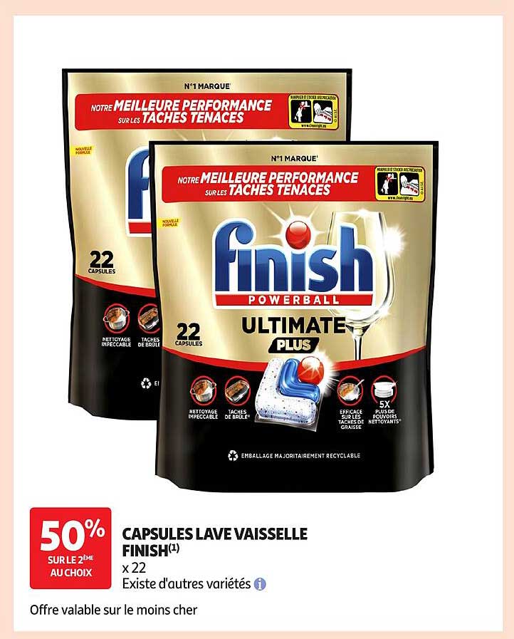 50% SUR LE 2ÈME AU CHOIX