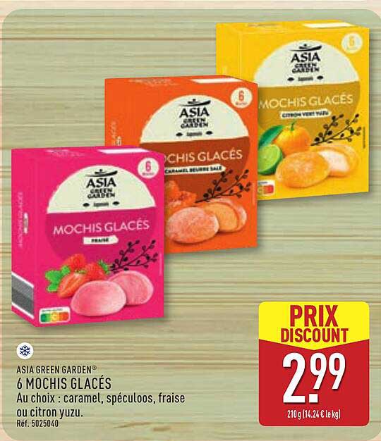 6 MOCHIS GLACÉS