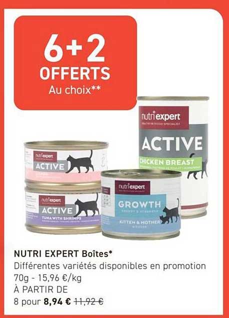 6+2 OFFERTS Au choix**