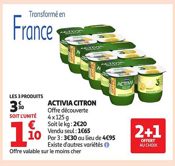 ACTIVIA CITRON