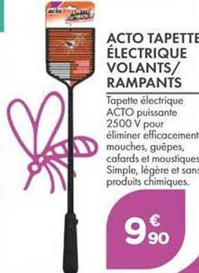 ACTO TAPETTE ÉLECTRIQUE VOLANTS/RAMPANTS