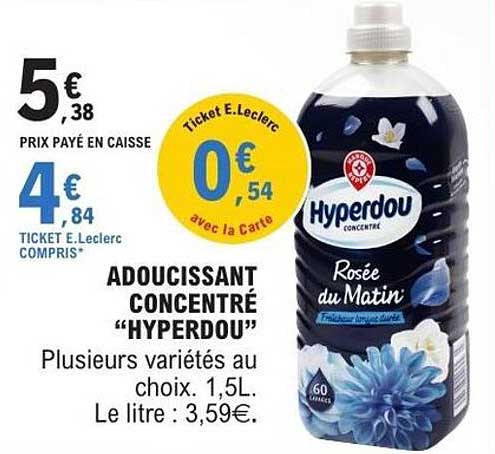 ADOUCISSANT CONCENTRÉ “HYPERDOU”