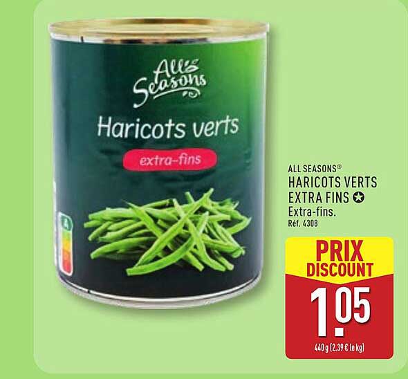 ALL SEASONS® HARICOTS VERTS EXTRA FINS