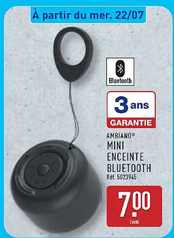 AMBIANO® MINI ENCEINTE BLUETOOTH