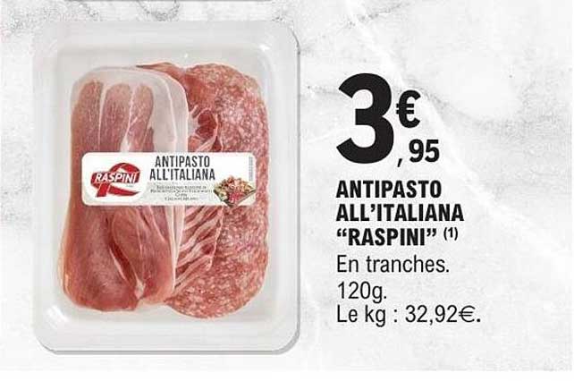 ANTIPASTO ALL'ITALIANA “RASPINI” (1)