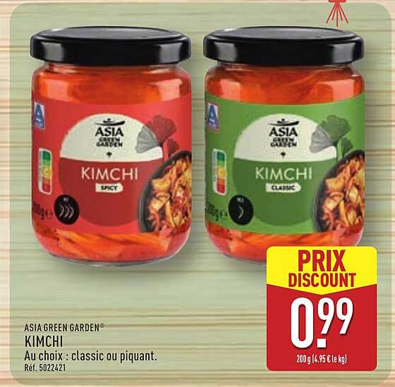ASIA GREEN GARDEN® KIMCHI Au choix : classic ou piquant.