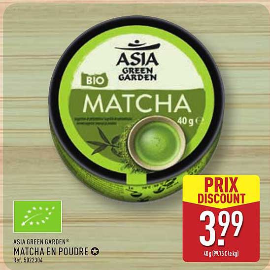 ASIA GREEN GARDEN® MATCHA EN POUDRE