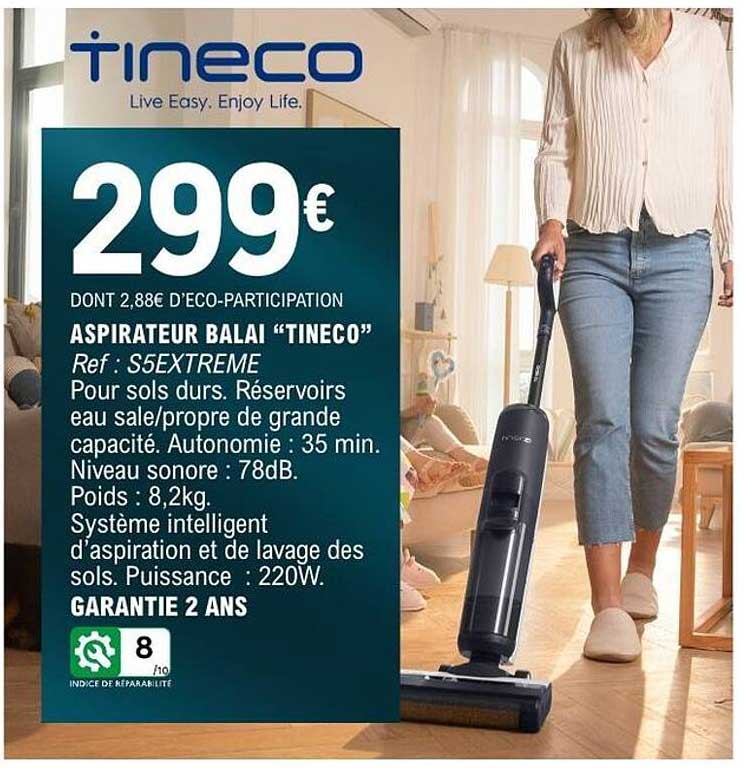 ASPIRATEUR BALAI “TINECO”