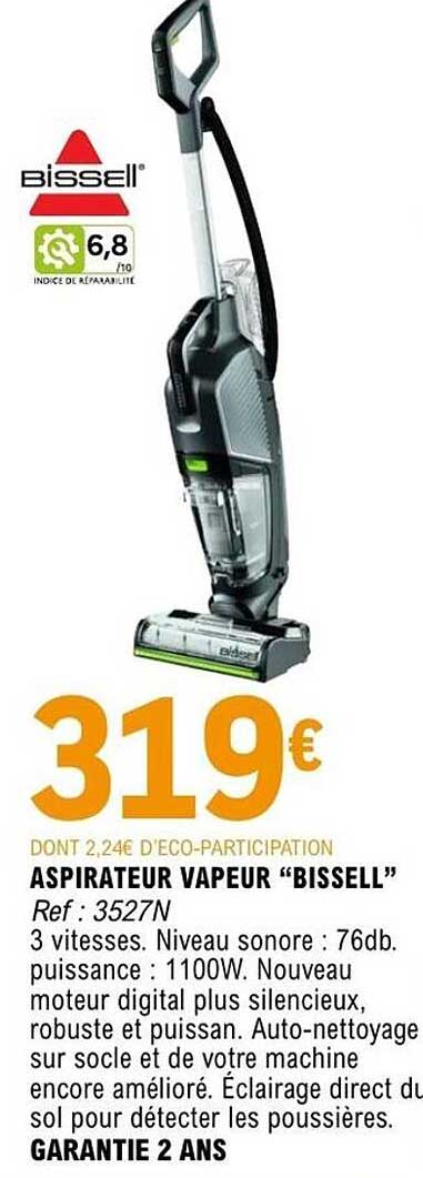 ASPIRATEUR VAPEUR “BISSELL”