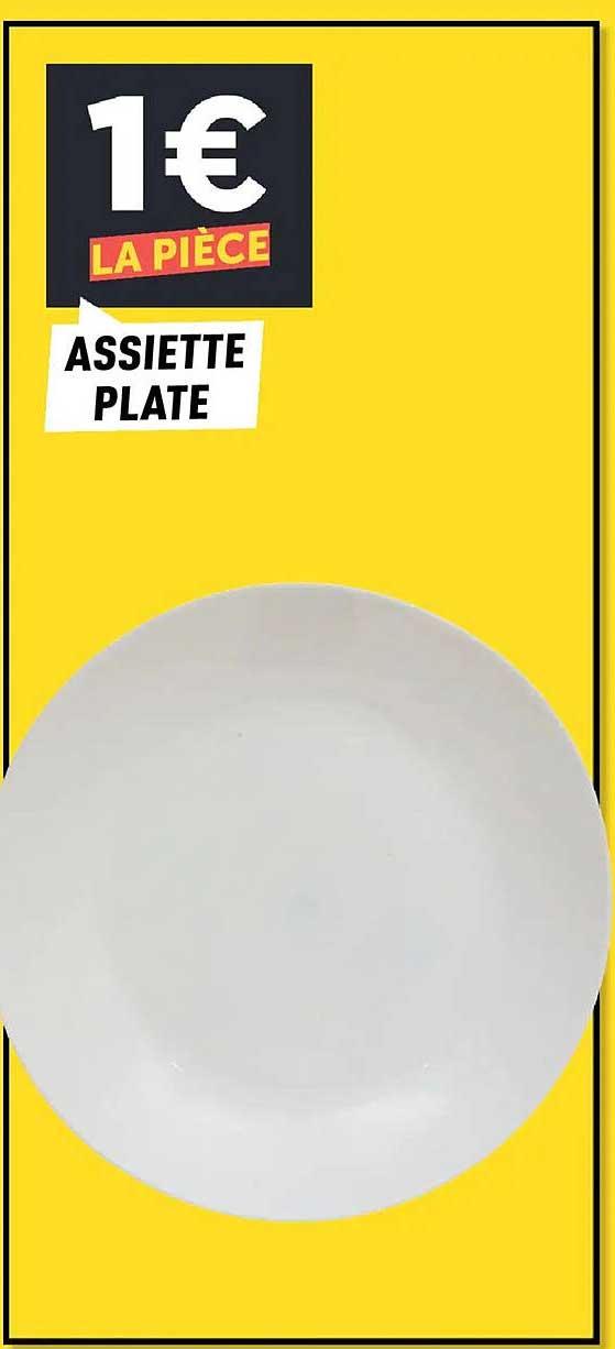 ASSIETTE PLATE