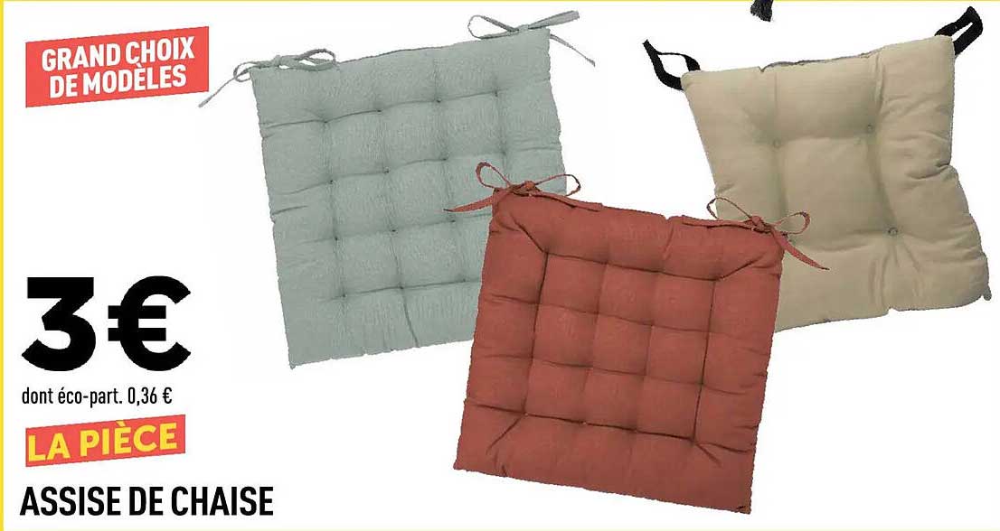ASSISE DE CHAISE