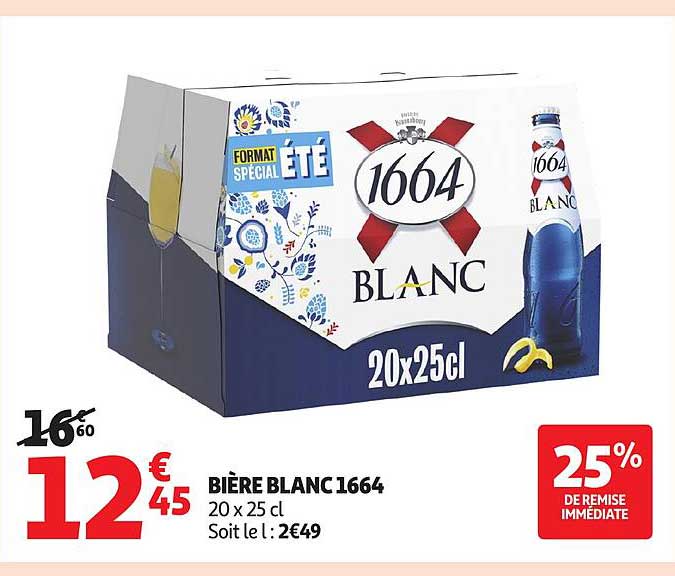 BIÈRE BLANC 1664