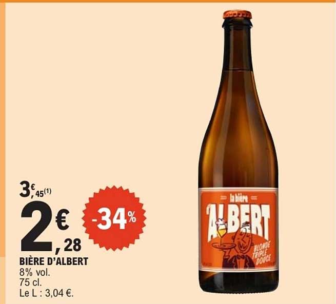 BIÈRE D’ALBERT