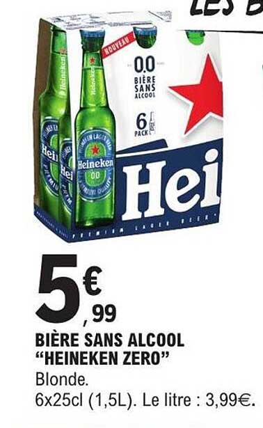 BIÈRE SANS ALCOOL “HEINEKEN ZERO”