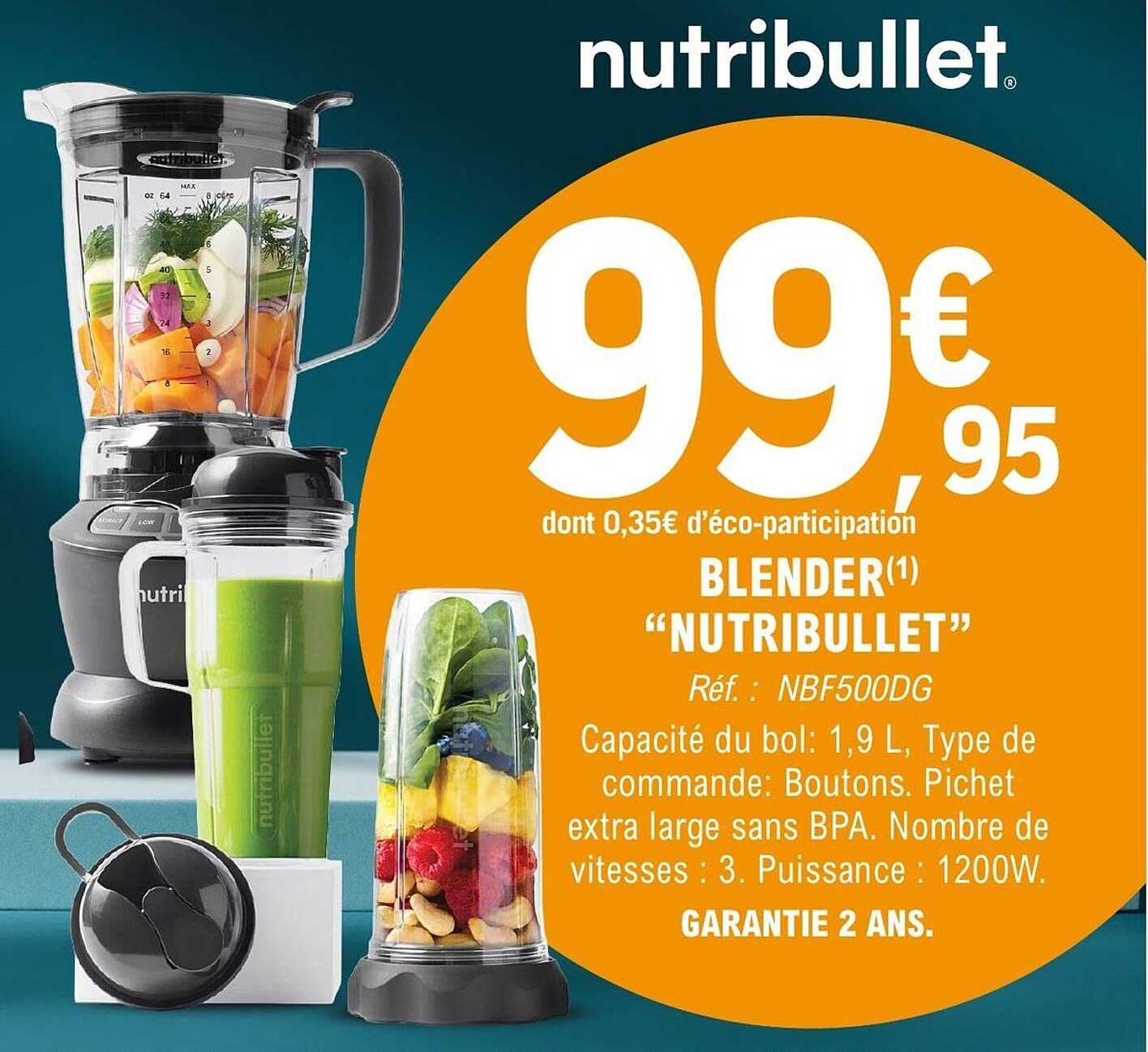 BLENDER(1) “NUTRIBULLET”
