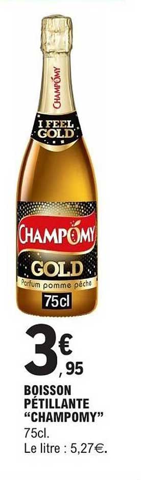 BOISSON PÉTILLANTE “CHAMPOMY” 75cl.