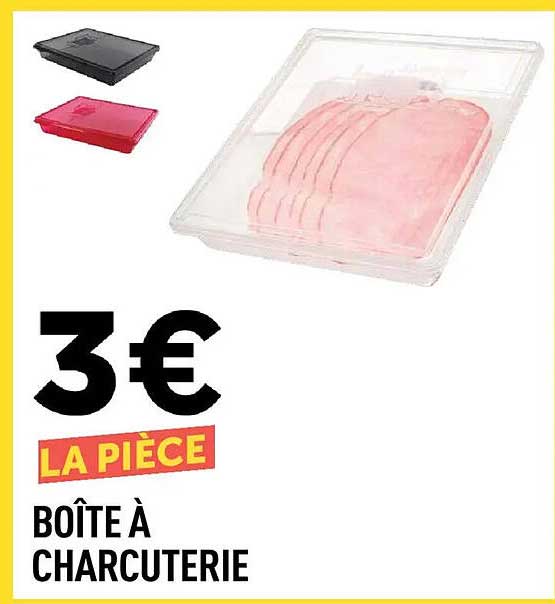BOÎTE À CHARCUTERIE