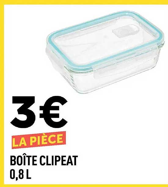 BOÎTE CLIPEAT 0,8 L